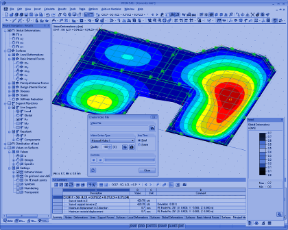 RFEM - 3D végeselem módszer  és tervező program referencia kép 4